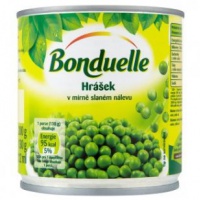 Hrášek jemný sterilovaný 425 Bonduelle (6)