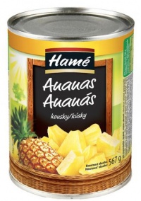 Kompot ananas kousky Hamé P 567g (8)