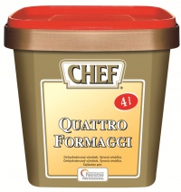 Omáčka quatro formagi 800g Cheff