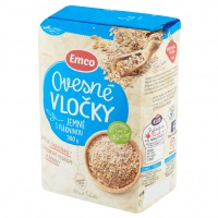 Vločky ovesné 500g jemné mleté s vláknonou